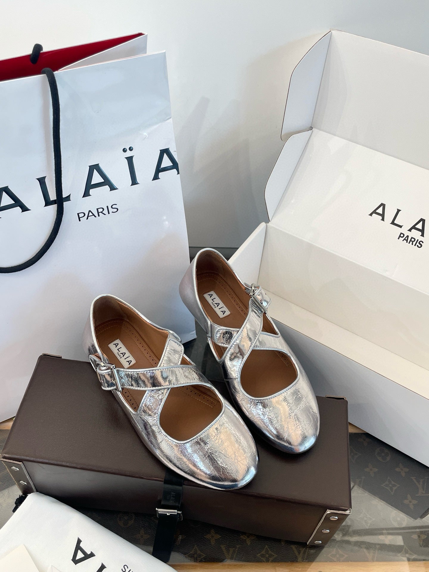 Alaia Ballet Flats