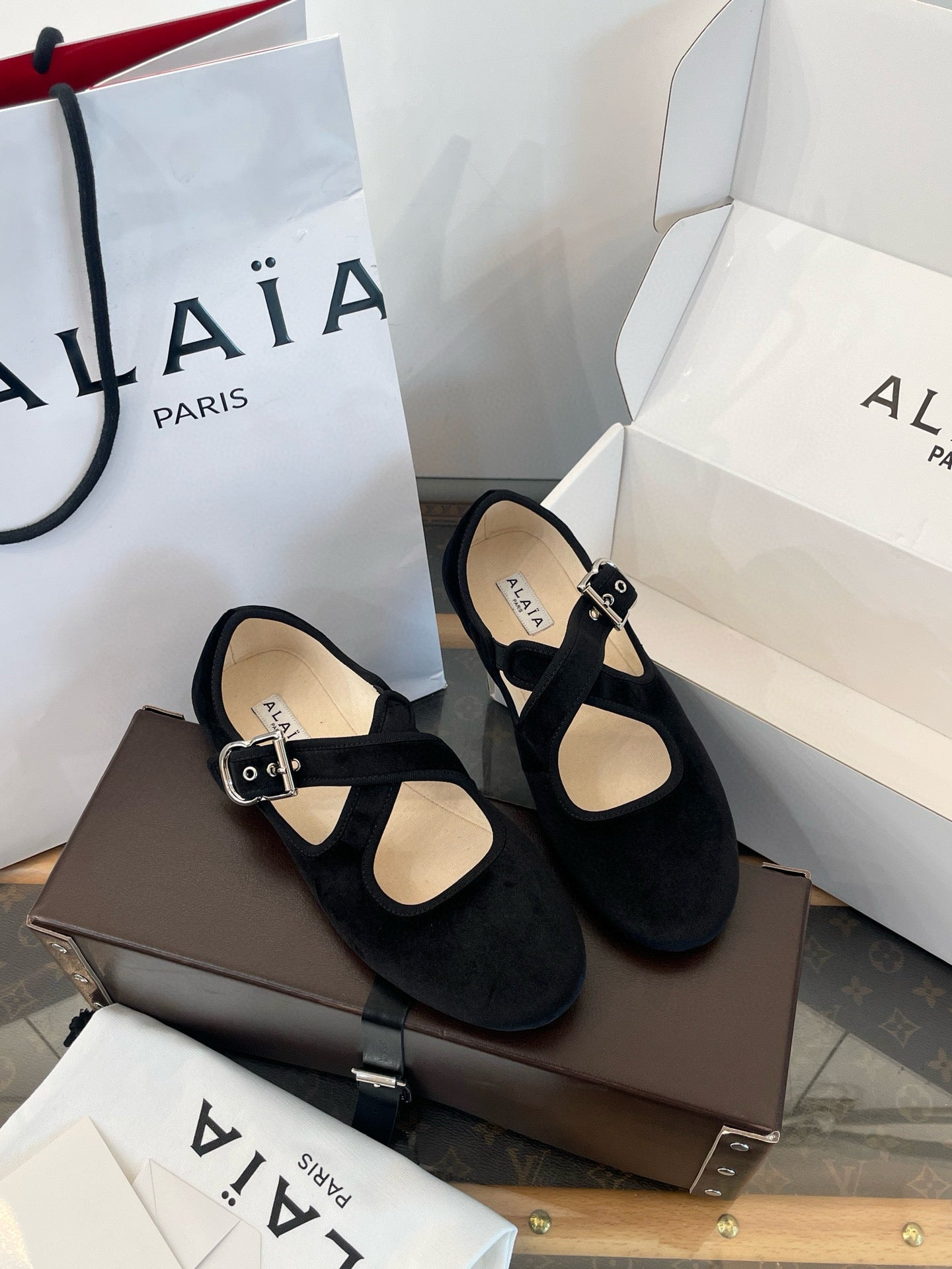 Alaia Ballet Flats