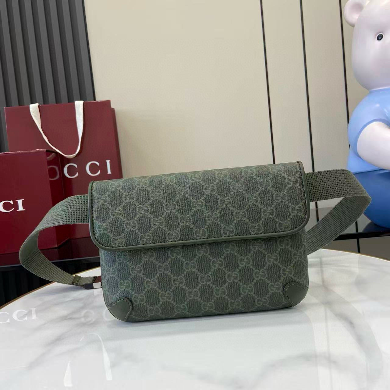 Gg Monogram Small Belt Bag