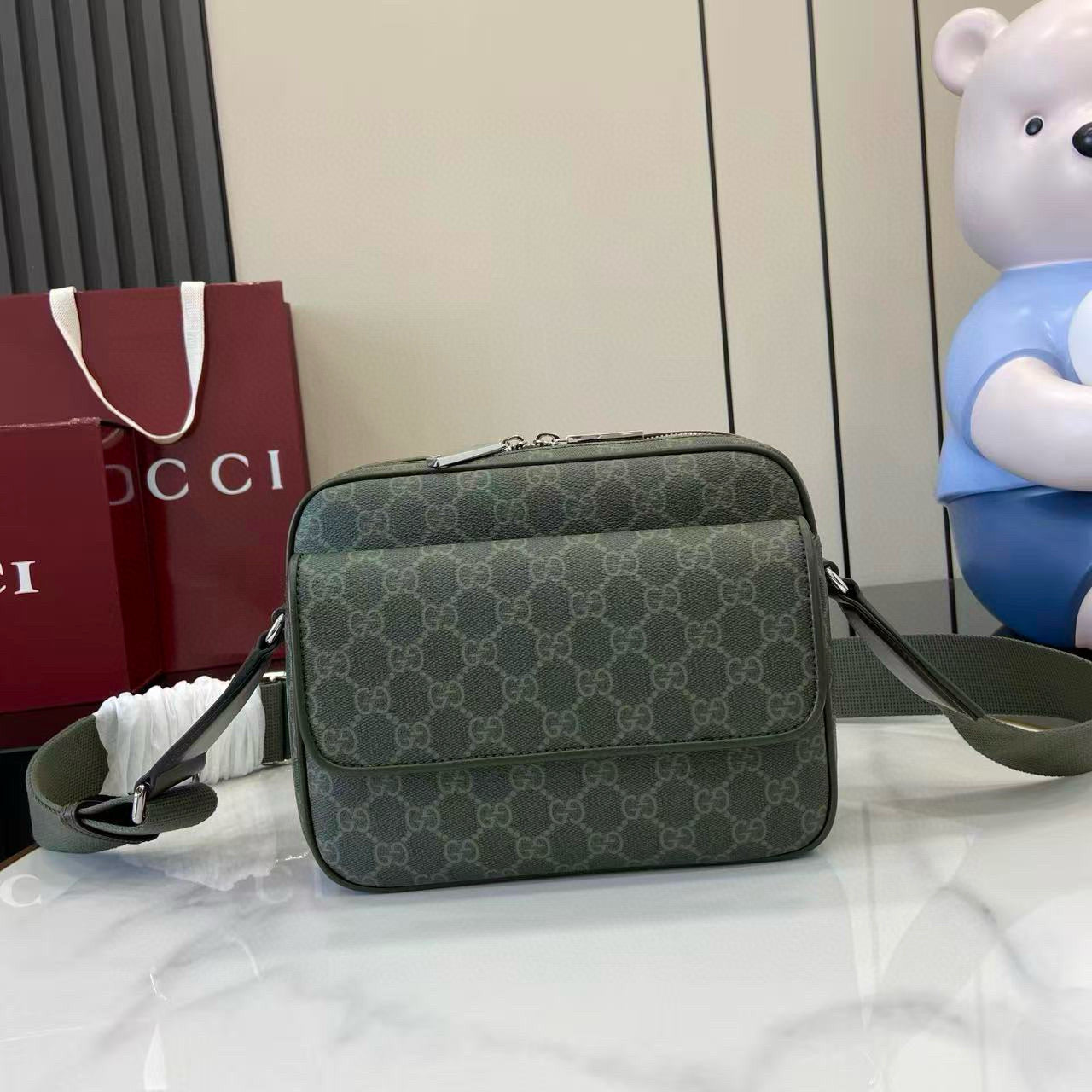 Gg Monogram Small Crossbody Bag